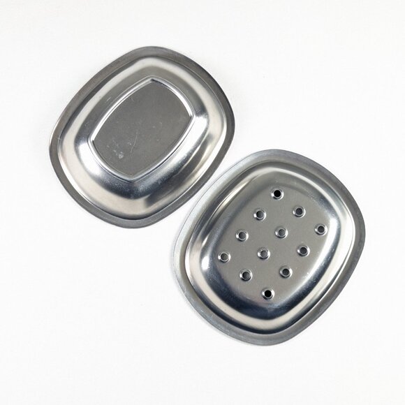 2-part stainless steel soap dish - Picture 3 of 9